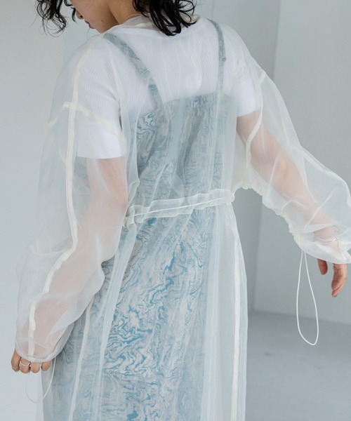 VACANCY（ヴァカンシー）の「ドロストシアーシャツジャケット（その他アウター・レディース・アイボリー/ブラック/ベージュ・FREE）」の10枚目の写真