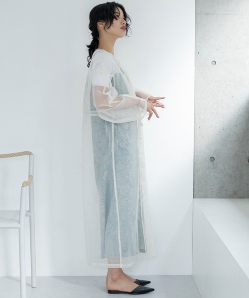 VACANCY（ヴァカンシー）の「ドロストシアーシャツジャケット（その他アウター・レディース・アイボリー/ブラック/ベージュ・FREE）」の15枚目の写真