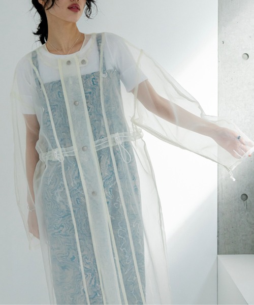 VACANCY（ヴァカンシー）の「ドロストシアーシャツジャケット（その他アウター・レディース・アイボリー/ブラック/ベージュ・FREE）」の5枚目の写真