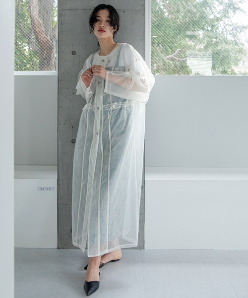 VACANCY（ヴァカンシー）の「ドロストシアーシャツジャケット（その他アウター・レディース・アイボリー/ブラック/ベージュ・FREE）」の12枚目の写真