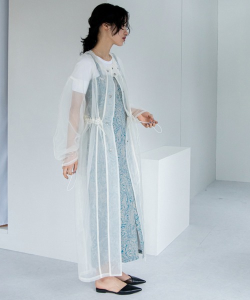 VACANCY（ヴァカンシー）の「ドロストシアーシャツジャケット（その他アウター・レディース・アイボリー/ブラック/ベージュ・FREE）」の19枚目の写真