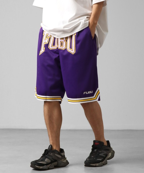 【セール】【FUBU/フブ】Basket Short Pants/バスケットショートパンツ（その他パンツ）｜FUBU（ フブ）