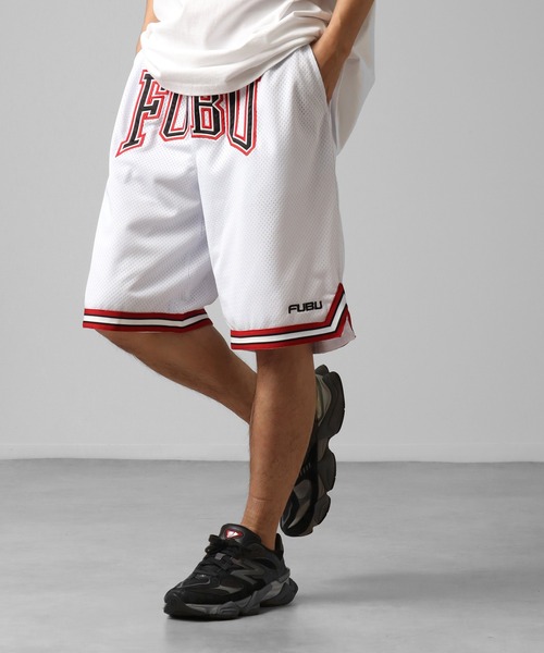 【セール】【FUBU/フブ】Basket Short Pants/バスケットショートパンツ（その他パンツ）｜FUBU（ フブ）