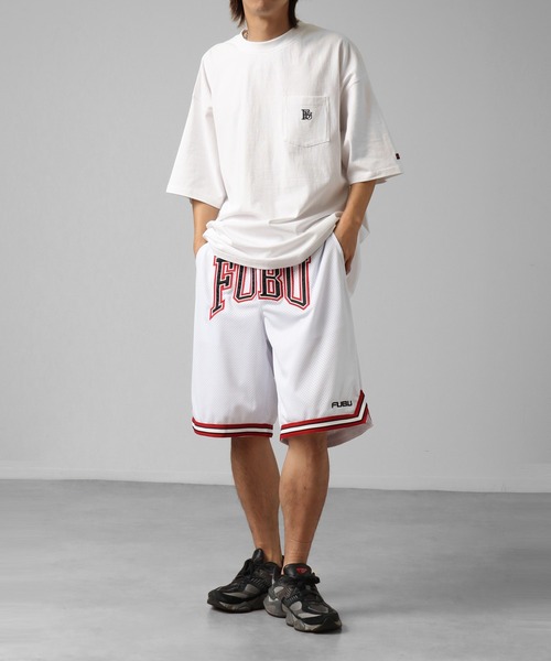 【セール】【FUBU/フブ】Basket Short Pants/バスケットショートパンツ（その他パンツ）｜FUBU（ フブ）