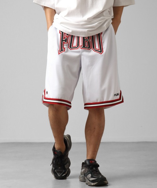 【セール】【FUBU/フブ】Basket Short Pants/バスケットショートパンツ（その他パンツ）｜FUBU（ フブ）