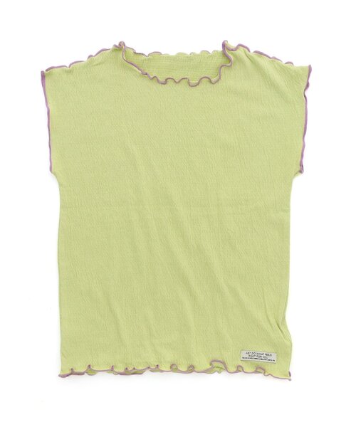 BREEZE（ブリーズ）の「メロウ配色タンクトップ（タンクトップ・キッズ・チャコール/キナリ/ピンク/ライム・90/100/110/120/80/130/140）」の4枚目の写真