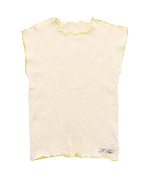 BREEZE（ブリーズ）の「メロウ配色タンクトップ（タンクトップ・キッズ・チャコール/キナリ/ピンク/ライム・90/100/110/120/80/130/140）」の2枚目の写真