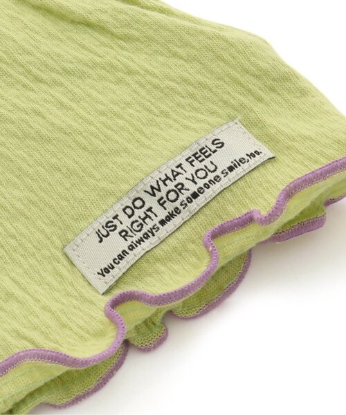 BREEZE（ブリーズ）の「メロウ配色タンクトップ（タンクトップ・キッズ・チャコール/キナリ/ピンク/ライム・90/100/110/120/80/130/140）」の11枚目の写真