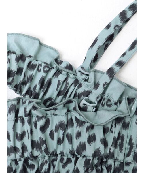 jouetie（ジュエティ）の「バックリボンベアワンピース【キャミワンピース】（ワンピース・レディース・ブラウン/ブルー/ブラック・MEDIUM）」の9枚目の写真