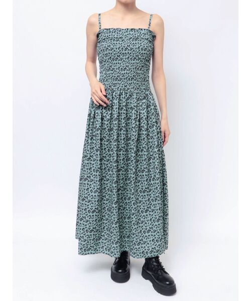 jouetie（ジュエティ）の「バックリボンベアワンピース【キャミワンピース】（ワンピース・レディース・ブラウン/ブルー/ブラック・MEDIUM）」の16枚目の写真