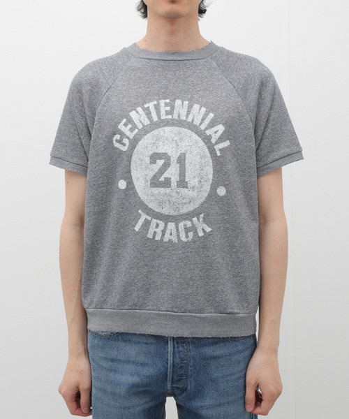 JOURNAL STANDARD relume（ジャーナルスタンダード　レリューム）の「HANTEX/ハンテックス プリント ショートスリーブスウェット（Tシャツ/カットソー・メンズ・ブラック系その他/ストーン/サックスブルー/ライトグレー・MEDIUM/LARGE）」の5枚目の写真