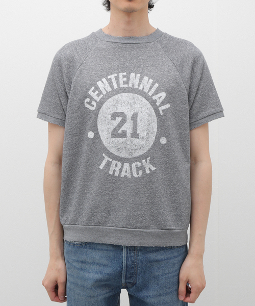 JOURNAL STANDARD relume（ジャーナルスタンダード　レリューム）の「HANTEX/ハンテックス プリント ショートスリーブスウェット（Tシャツ/カットソー・メンズ・ブラック系その他/ストーン/サックスブルー/ライトグレー・MEDIUM/LARGE）」の7枚目の写真