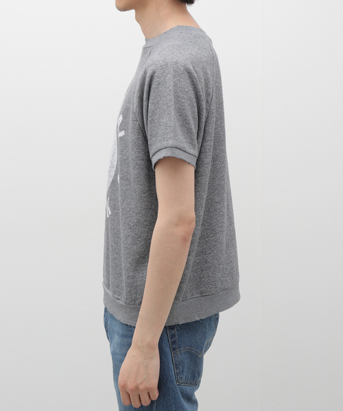 JOURNAL STANDARD relume（ジャーナルスタンダード　レリューム）の「HANTEX/ハンテックス プリント ショートスリーブスウェット（Tシャツ/カットソー・メンズ・ブラック系その他/ストーン/サックスブルー/ライトグレー・MEDIUM/LARGE）」の8枚目の写真