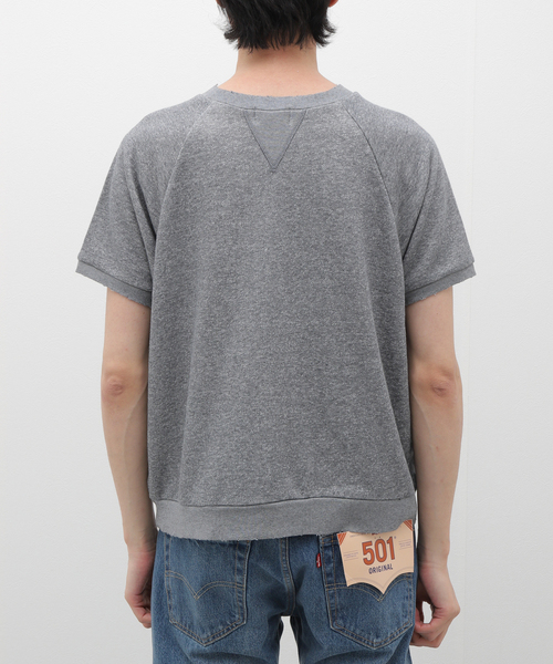 JOURNAL STANDARD relume（ジャーナルスタンダード　レリューム）の「HANTEX/ハンテックス プリント ショートスリーブスウェット（Tシャツ/カットソー・メンズ・ブラック系その他/ストーン/サックスブルー/ライトグレー・MEDIUM/LARGE）」の9枚目の写真