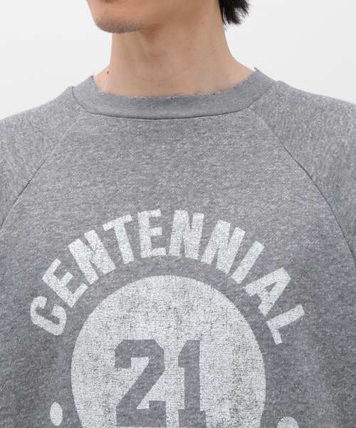 JOURNAL STANDARD relume（ジャーナルスタンダード　レリューム）の「HANTEX/ハンテックス プリント ショートスリーブスウェット（Tシャツ/カットソー・メンズ・ブラック系その他/ストーン/サックスブルー/ライトグレー・MEDIUM/LARGE）」の14枚目の写真