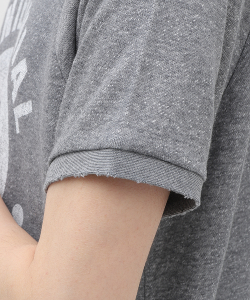 JOURNAL STANDARD relume（ジャーナルスタンダード　レリューム）の「HANTEX/ハンテックス プリント ショートスリーブスウェット（Tシャツ/カットソー・メンズ・ブラック系その他/ストーン/サックスブルー/ライトグレー・MEDIUM/LARGE）」の17枚目の写真