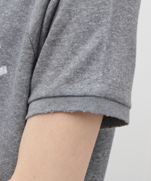 JOURNAL STANDARD relume（ジャーナルスタンダード　レリューム）の「HANTEX/ハンテックス プリント ショートスリーブスウェット（Tシャツ/カットソー・メンズ・ブラック系その他/ストーン/サックスブルー/ライトグレー・MEDIUM/LARGE）」の18枚目の写真