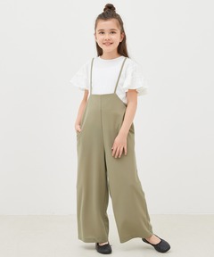 セール】LADY LIKE PUFF SHORT ROMPERS（サロペット/オーバーオール