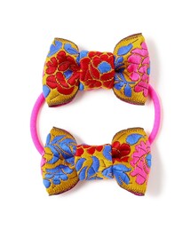 Ray BEAMS | Ray BEAMS / ダブル リボン ヘアゴム(ヘアゴム)