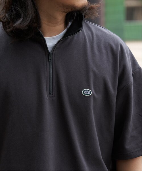 DISCUS ATHLETIC(ディスカス アスレチック)の「DISCUS ATHLETIC クールマックスハーフZIP(Tシャツ/カットソー・メンズ・ライトグレー/ベージュ/チャコール/ライトブルー・M/LL/L)」の11枚目の写真
