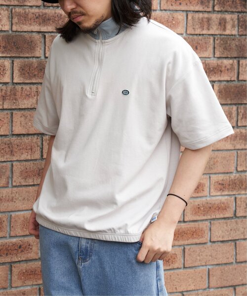 DISCUS ATHLETIC(ディスカス アスレチック)の「DISCUS ATHLETIC クールマックスハーフZIP(Tシャツ/カットソー・メンズ・ライトグレー/ベージュ/チャコール/ライトブルー・M/LL/L)」の18枚目の写真