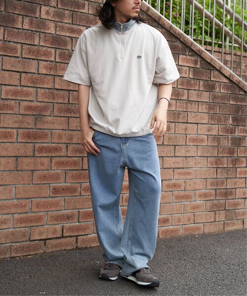 DISCUS ATHLETIC(ディスカス アスレチック)の「DISCUS ATHLETIC クールマックスハーフZIP(Tシャツ/カットソー・メンズ・ライトグレー/ベージュ/チャコール/ライトブルー・M/LL/L)」の20枚目の写真