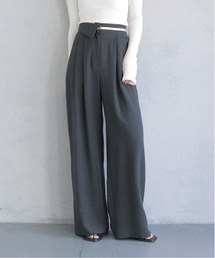 【cheriella】ウエスト配色ラインスラックス WAIST CONTRAST LINE SLACKS