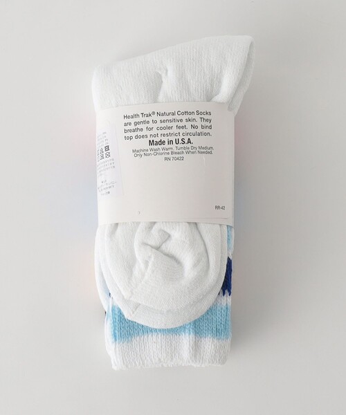 6(ロク)の「<The Railroad Sock>EXCLUSIVE STRIPE LADIE'S/ソックス(ソックス/靴下・レディース・その他1・FREE)」の4枚目の写真