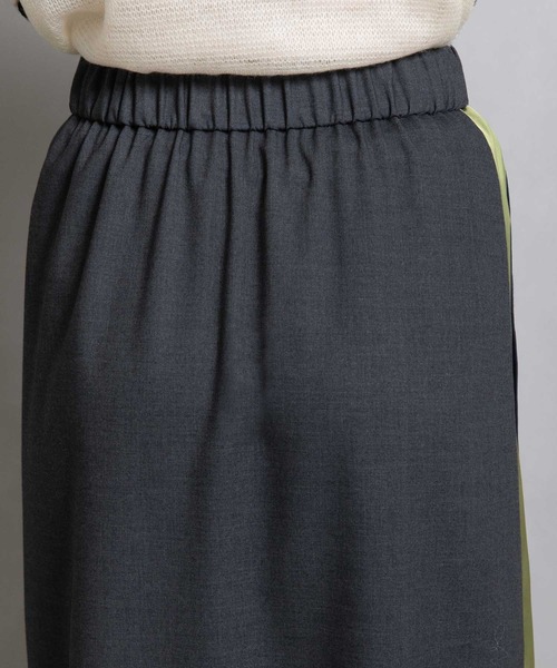 MARECHAL TERRE(マルシャルテル)の「ラインスカート(スカート・レディース・チャコールグレー/ネイビー系/ブラック/グレー系その他・MEDIUM)」の18枚目の写真