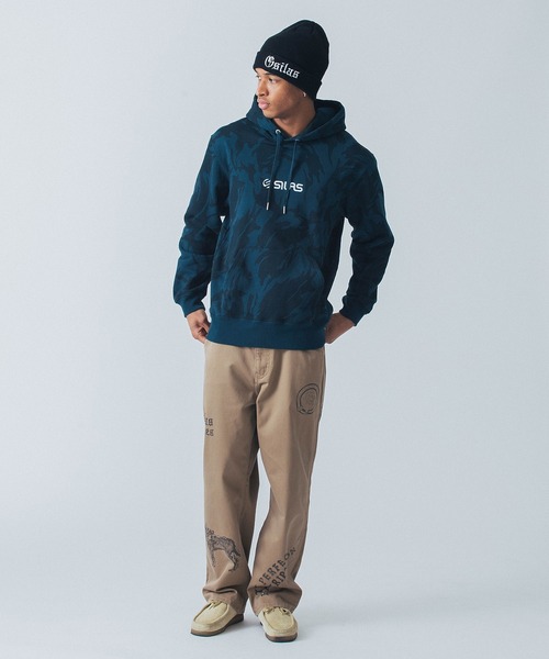 SILAS（サイラス）の「BLACKLETTER BEANIE（ニットキャップ/ビーニー・メンズ・ブラック/グリーン/ネイビー・ONE SIZE）」の6枚目の写真