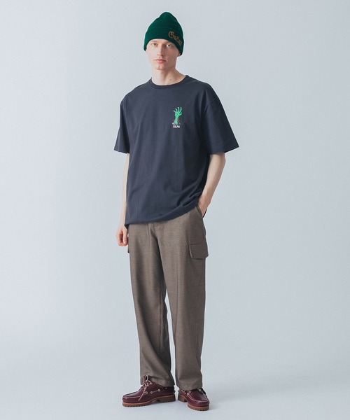 SILAS（サイラス）の「BLACKLETTER BEANIE（ニットキャップ/ビーニー・メンズ・ブラック/グリーン/ネイビー・ONE SIZE）」の7枚目の写真