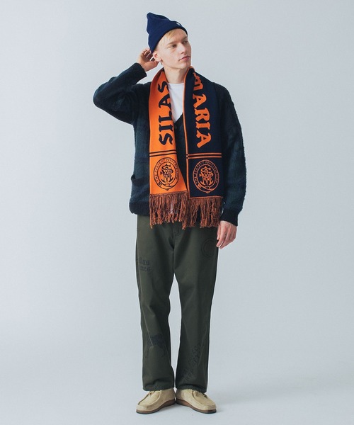 SILAS（サイラス）の「BLACKLETTER BEANIE（ニットキャップ/ビーニー・メンズ・ブラック/グリーン/ネイビー・ONE SIZE）」の8枚目の写真