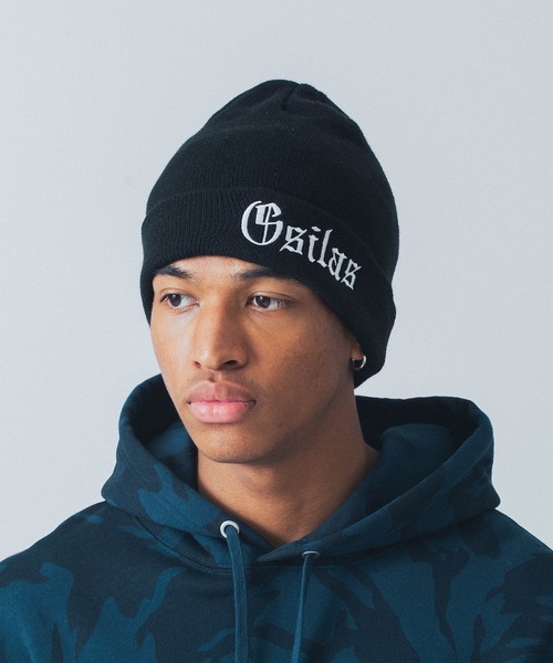 SILAS（サイラス）の「BLACKLETTER BEANIE（ニットキャップ/ビーニー・メンズ・ブラック/グリーン/ネイビー・ONE SIZE）」の13枚目の写真