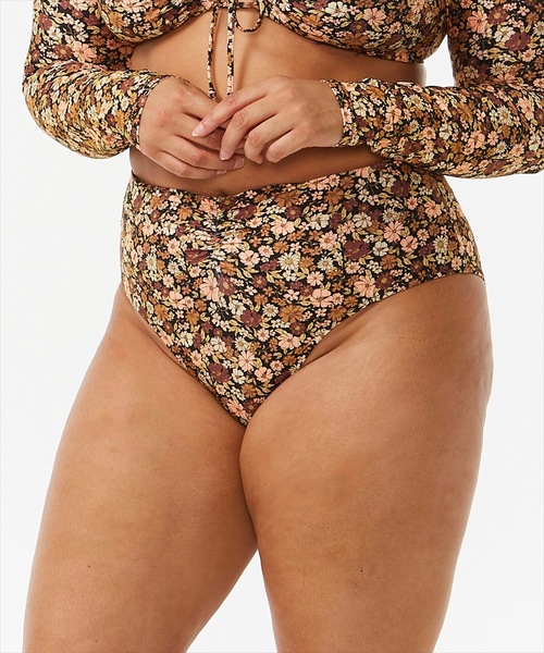 rip curl(リップカール)の「【RIPCURL/リップカール】 L SEA OF DREAMS HI GOOD PANT/水陸両用マルチフラワープリントハイウエストビキニパンツ(ボトム)【水着・サウナウェア】(水着・レディース・マルチ/ブラウン・SMALL/X-SMALL)」の6枚目の写真