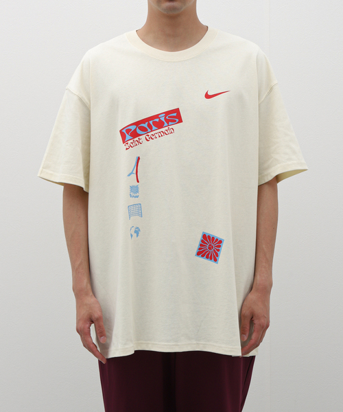 Tシャツ・カットソー [NIKE] Paris Saint-Germain Max 90 T-SHIRT Paris Saint-Germain Nike Air Max 90 T-Shirt - Beige