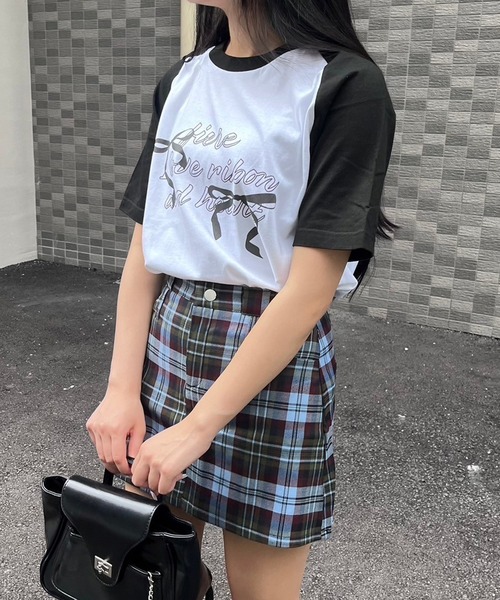fiere(フィエール)の「デザインプリント ラグラン半袖Tシャツ(Tシャツ/カットソー・レディース・A/B/C/D・M/S/L/MEDIUM)」の18枚目の写真