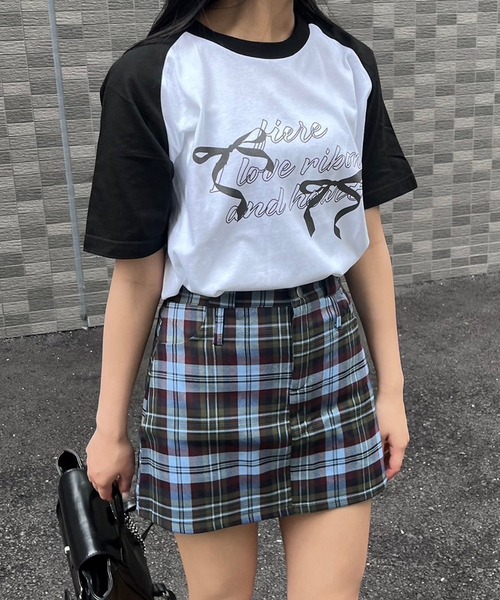 fiere(フィエール)の「デザインプリント ラグラン半袖Tシャツ(Tシャツ/カットソー・レディース・A/B/C/D・M/S/L/MEDIUM)」の19枚目の写真
