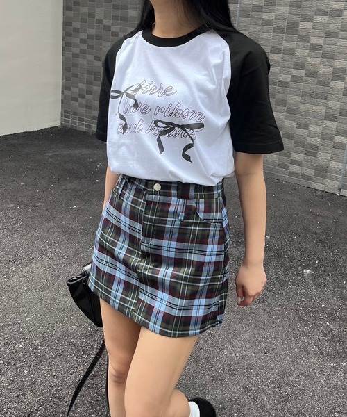 fiere(フィエール)の「デザインプリント ラグラン半袖Tシャツ(Tシャツ/カットソー・レディース・A/B/C/D・M/S/L/MEDIUM)」の20枚目の写真
