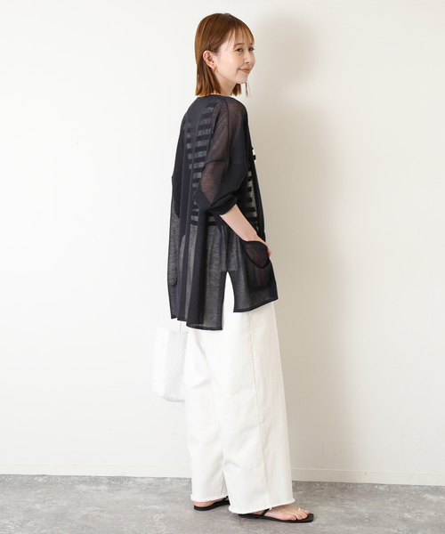 SLOBE IENA（スローブイエナ）の「ライトオンスワイドデニム