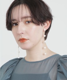 JILL STUART（ジルスチュアート）の「【Ettika】 Dripping Pearl Delicate Drop（ピアス（両耳用））」