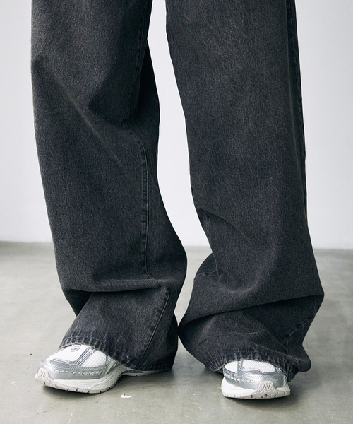 JOURNAL STANDARD（ジャーナルスタンダード）の「WEB限定 ルーズバギー トッピングデニム（デニムパンツ・メンズ・コバルトブルー/ブラック/ブルー系その他・SMALL/MEDIUM/LARGE）」の10枚目の写真