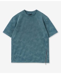 junhashimoto（ジュンハシモト）の「VELLOUR SIDE ZIP T（Tシャツ/カットソー）」