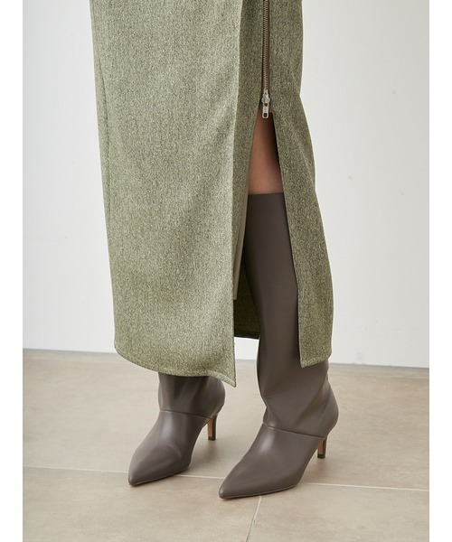 SNIDEL（スナイデル）の「ドレープタイトホックスカート（スカート・レディース・イエロー/グレー/ブラック・0/1）」の17枚目の写真