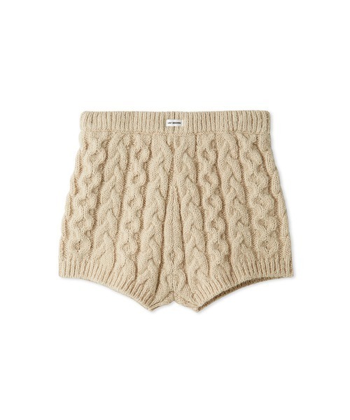 LILY BROWN（リリーブラウン）の「バリエーションニットショートパンツ（その他パンツ・レディース・ベージュ/ブラック/グレー・FREE）」の18枚目の写真