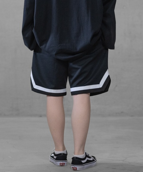 JOHN'S CLOSET（ジョンズクローゼット）の「【40I】ライン切替 スウェット イージー ハーフパンツ ショートパンツ（スウェットパンツ・メンズ・グレー/ベージュ/ブラック・MEDIUM/LARGE/X-LARGE）」の6枚目の写真