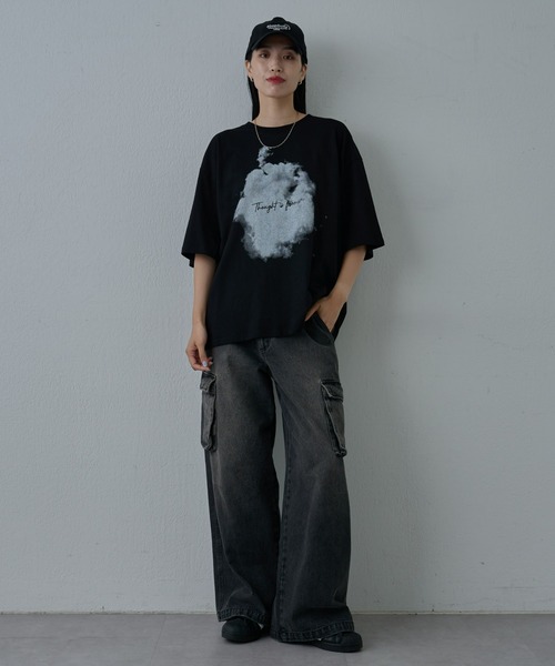 COLONY 2139（コロニートゥーワンスリーナイン）の「ワイドストレートカーゴデニム（デニムパンツ・メンズ・ブルー/ブラック系その他・LARGE/MEDIUM）」の19枚目の写真