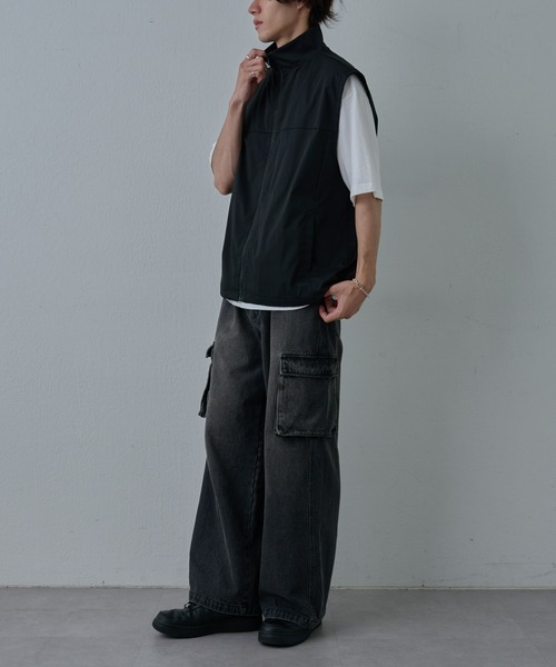 COLONY 2139（コロニートゥーワンスリーナイン）の「ワイドストレートカーゴデニム（デニムパンツ・メンズ・ブルー/ブラック系その他・LARGE/MEDIUM）」の18枚目の写真
