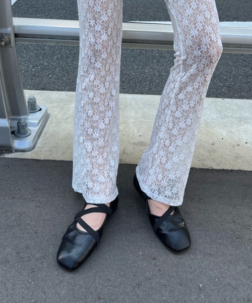 Birthday room(バースデイルーム)の「バレエフラットシューズ / ballet flat shoes(バレエシューズ・レディース・レッド/アイボリー/ブラック・SMALL/MEDIUM/LARGE)」の12枚目の写真
