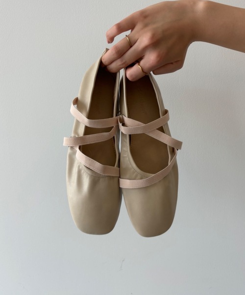 Birthday room(バースデイルーム)の「バレエフラットシューズ / ballet flat shoes(バレエシューズ・レディース・レッド/アイボリー/ブラック・SMALL/MEDIUM/LARGE)」の4枚目の写真
