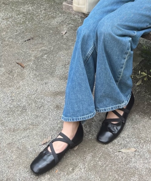 Birthday room(バースデイルーム)の「バレエフラットシューズ / ballet flat shoes(バレエシューズ・レディース・レッド/アイボリー/ブラック・SMALL/MEDIUM/LARGE)」の10枚目の写真